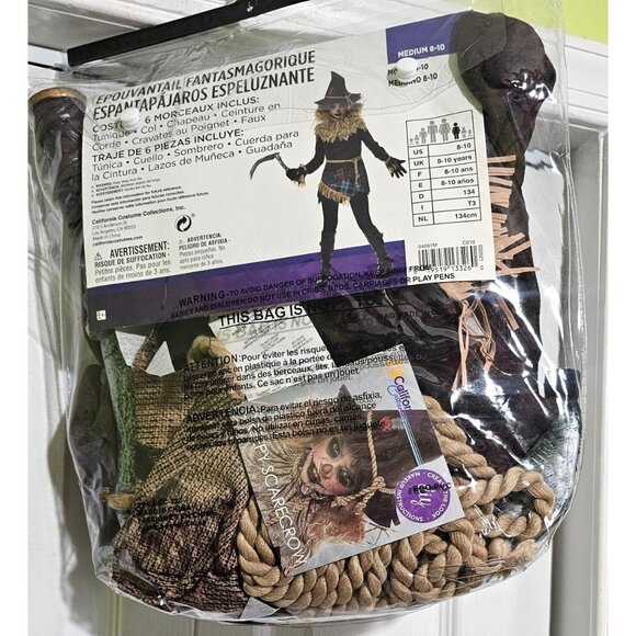 California Costumes Halloween Witch Outfit Brown and Tan - Picture 3 of 3